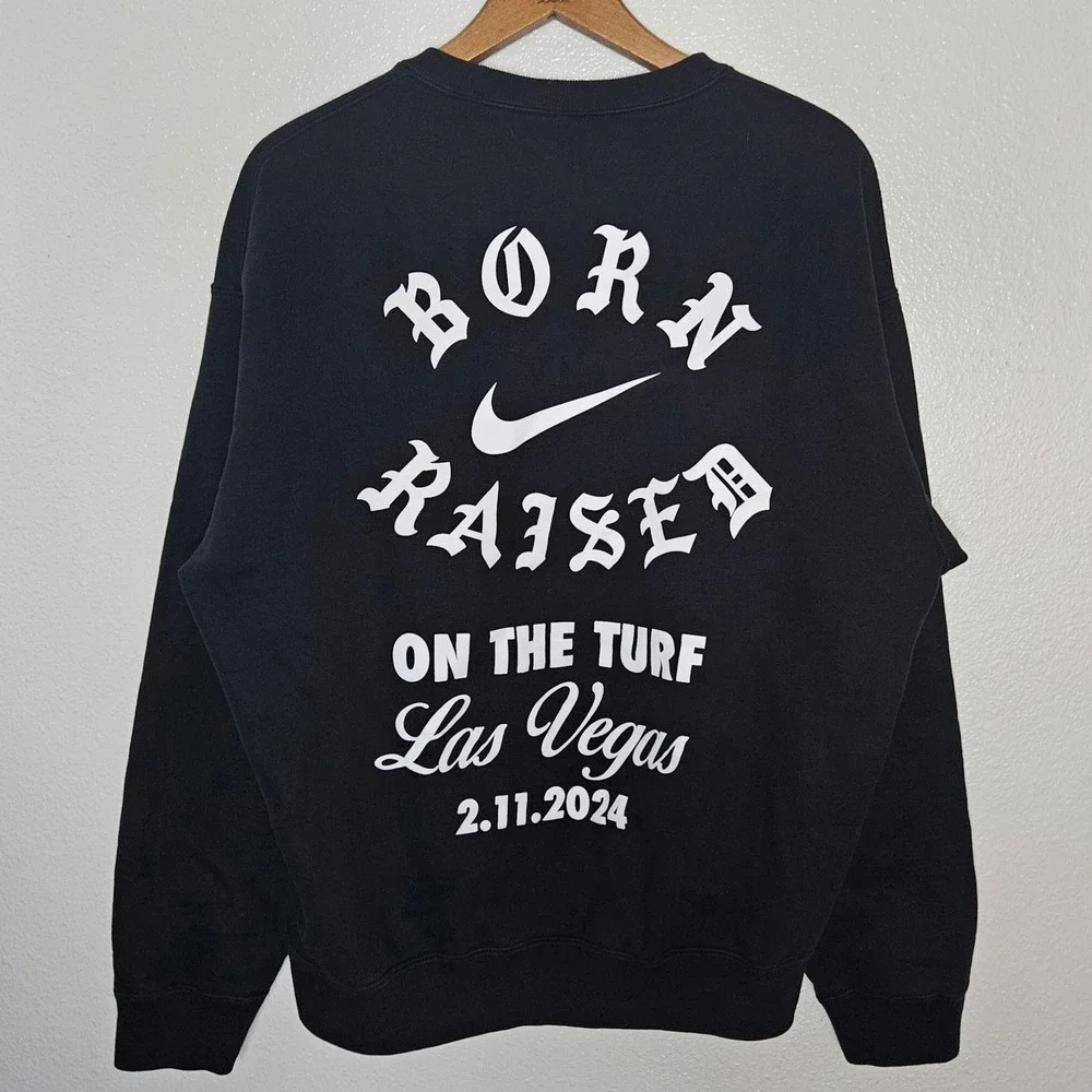 Nike x Born x Raised Las Vegas On The Turf Crewneck‎ Sweatshirt